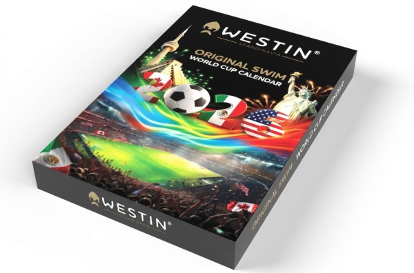 Westin 2026 Original Swim World Cup Kalender 51x33x6cm 34 Sonderfarben