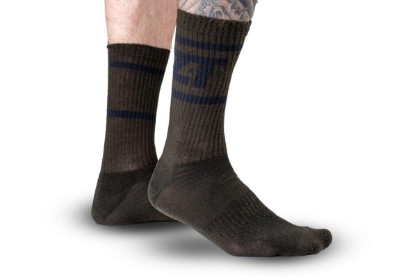 Nash ZT Lite Crew Socks 2 Pack Small Large