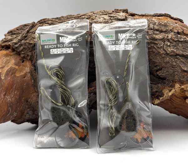 Balzer MK Adventure Inliner Ready to Fish Rig 113g 4oz Karpfenmontage 140cm DA
