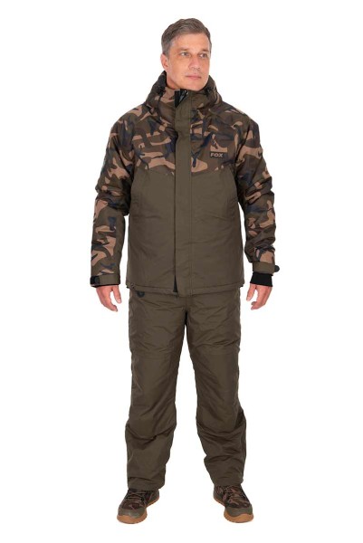 Fox Winter Suit Camo Khaki Thermoanzug Gr. S M L XL XXL 3XL 4XL SALE