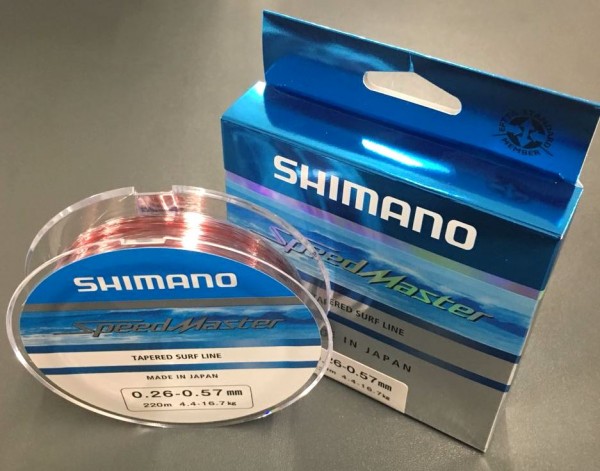 Shimano Speedmaster Tapered Surf Line 220m 0,26mm - 0,57mm