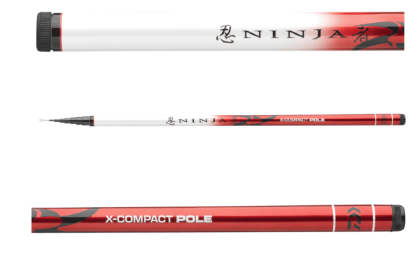 Daiwa Ninja X Compact Pole ultrakompakte Stipprute in 3–6 m