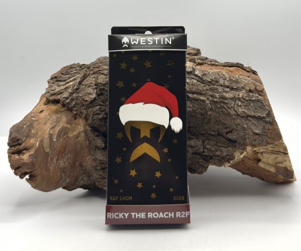 Westin Ricky The Roach Shadtail R2F Christmas Edition 2026 14cm 57g
