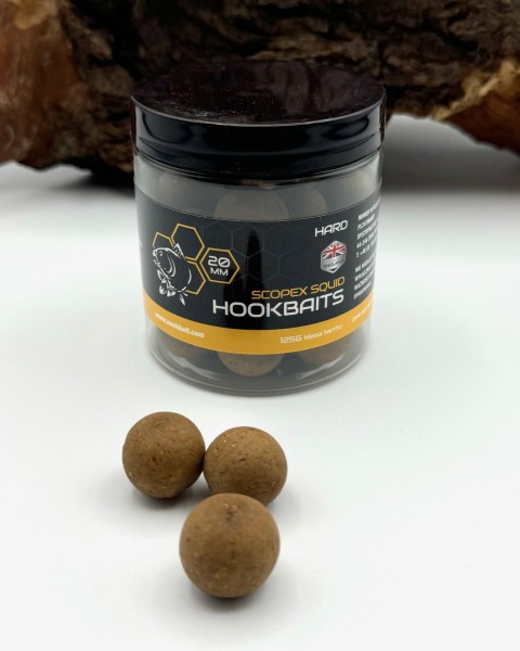 Nash Bait Hookbaits Scopex Squid Hard 15mm 20mm 24mm 125g