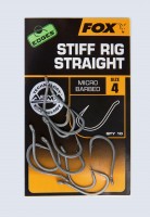 Fox Edges Hooks Stiff Rig Straight Micro Barbed Fox Edges Hooks Stiff Rig Straight Micro Barbed